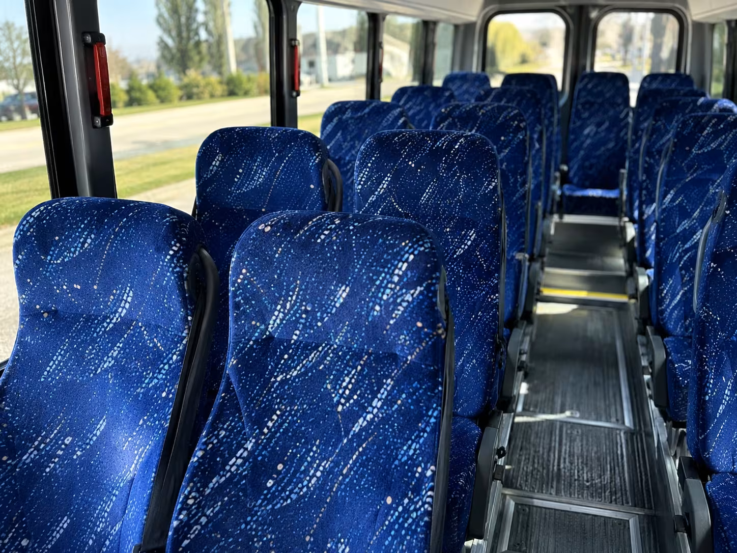 20 passenger minibus inside
