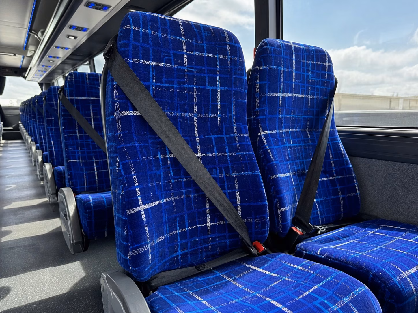 hemet 56 passenger charter bus rental