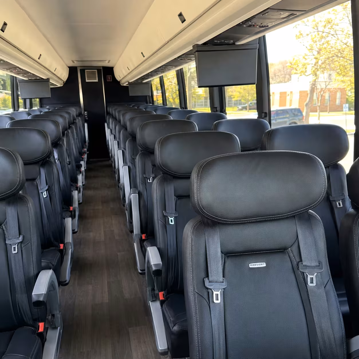 hemet charter bus interior