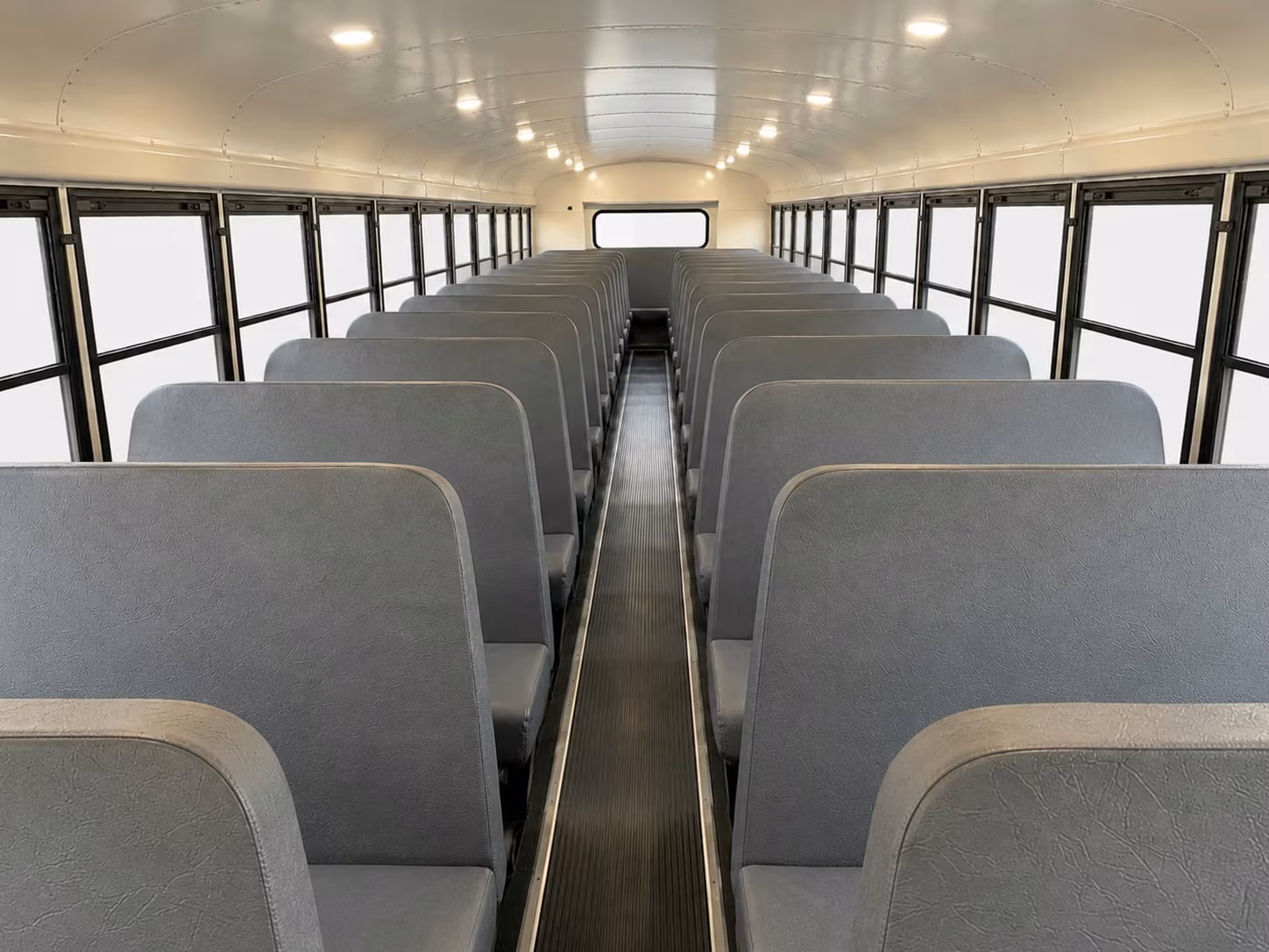 school bus interior