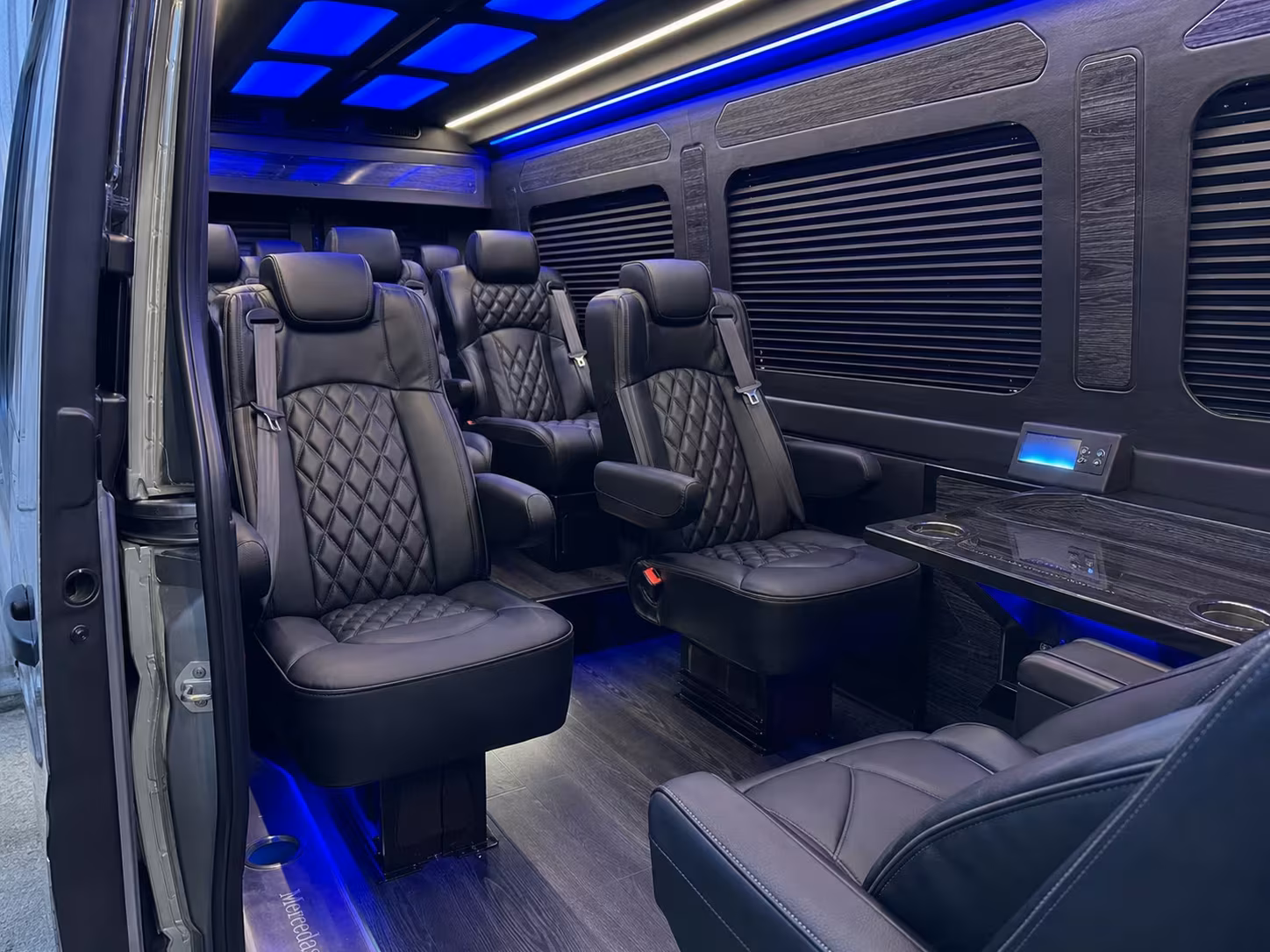 sprinter van transportation for groups and events across hemet