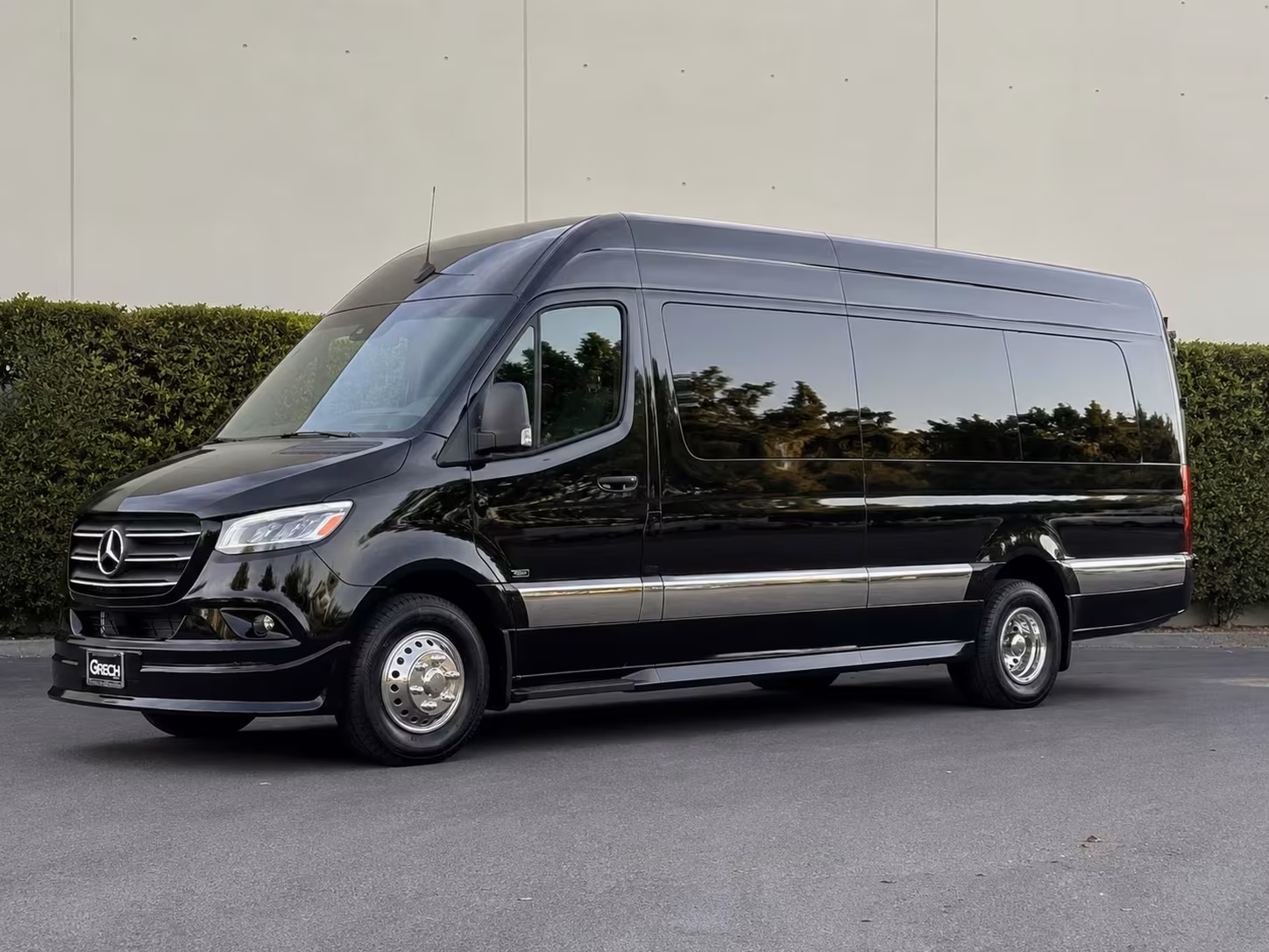 sprinter van with driver