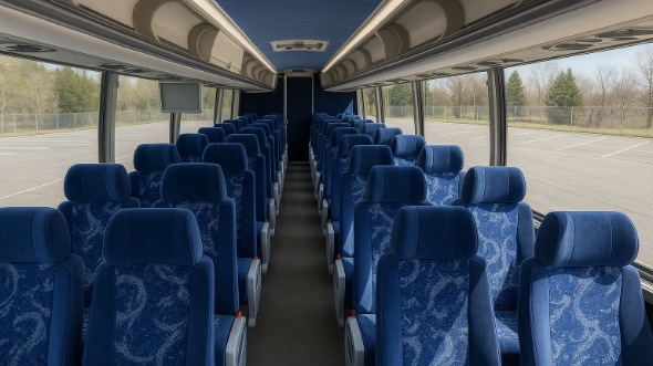 54 passenger charter bus interior hemet