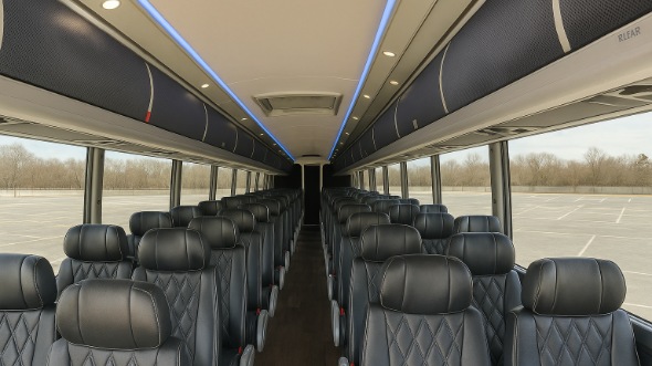 55 passenger charter bus interior hemet