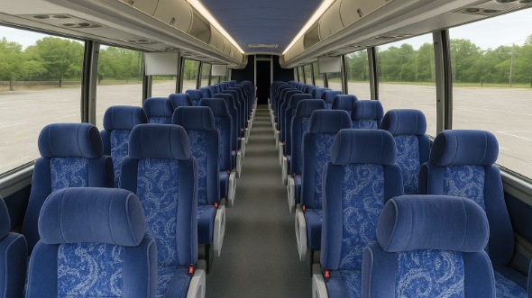 56 passenger charter bus interior hemet