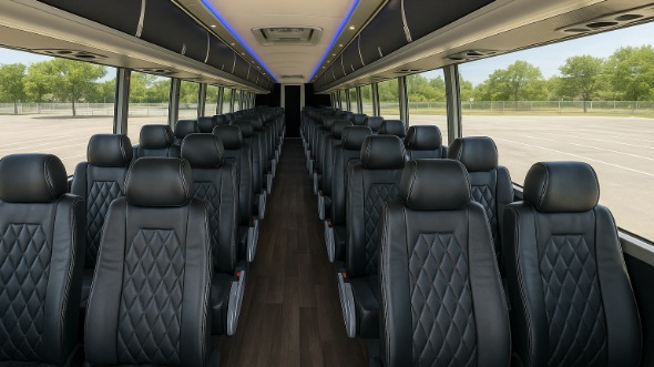 hemet 50 passenger charter bus rental