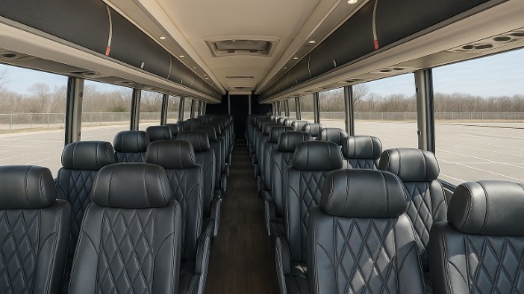 hemet 56 passenger charter bus rental